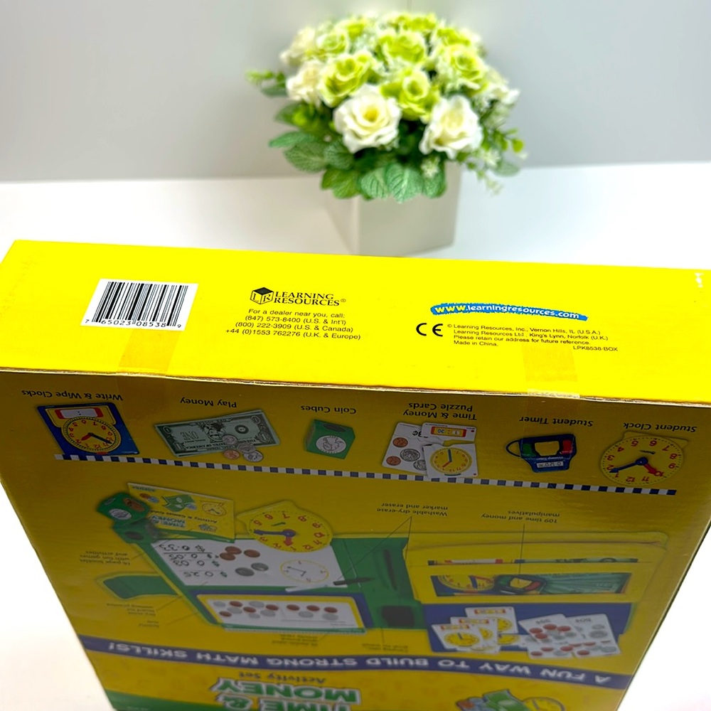 Learning Resources Time & Money Activity Set - Picture 4 of 6